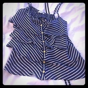 Forever 21 NEW nautical tank size large